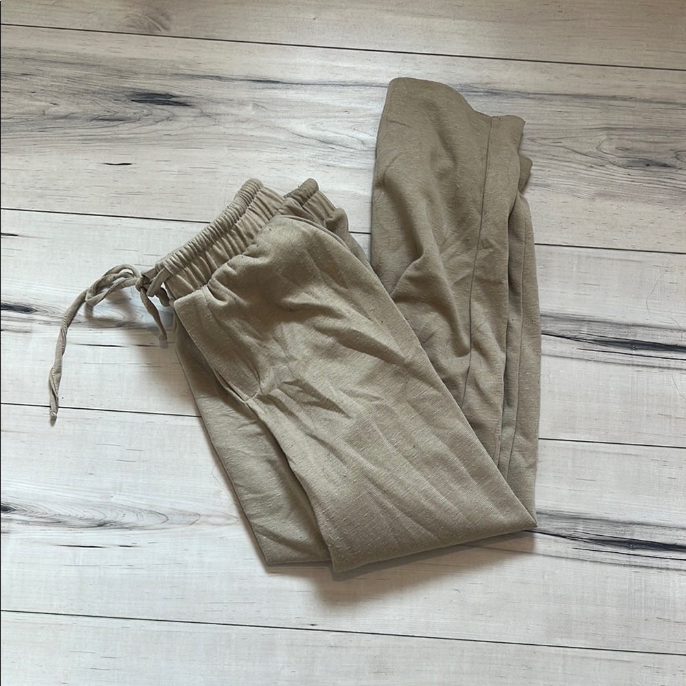 Tan Sweat Pant